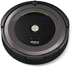 iRobot Roomba 681 Robot Vacuum Cleaner navigating a home