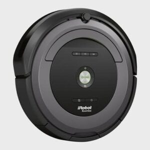 iRobot Roomba 681 Robot Vacuum Cleaner navigating a home