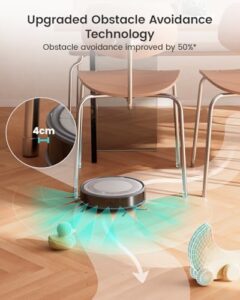 Lefant M310 Robot Vacuum Cleaner with strong suction, ultra-slim design, and app/Alexa control