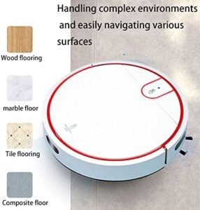 GUVAA Robotic Vacuum Cleaner on a clean hardwood floor