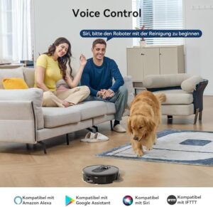 Proscenic Q8 Robot Vacuum Cleaner with Laser Navigation and Wiping Function