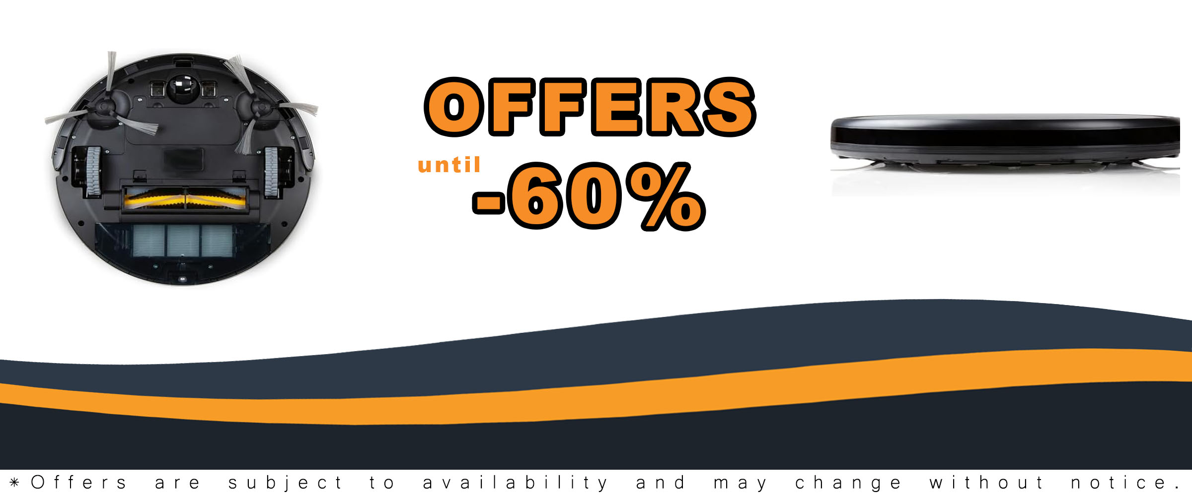 Domo Robot Vacuum Cleaner in Black, featuring a powerful lithium battery and smart navigation for efficient home cleaning.