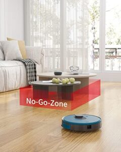 OKP L1 Lidar Robotic Vacuum Cleaner on a clean floor  