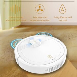 Robot Vacuum Cleaner for carpets and pet hair, ultra-slim design, obstacle avoidance technology  