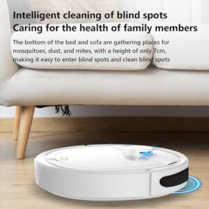 Robot Vacuum Cleaner for carpets and pet hair, ultra-slim design, obstacle avoidance technology  