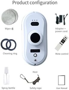 ZGYOZMNG Robot Glass Cleaner – Ultra-Thin Window and Tile Cleaning Robot for Home Use