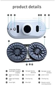 ZGYOZMNG Robot Glass Cleaner – Ultra-Thin Window and Tile Cleaning Robot for Home Use