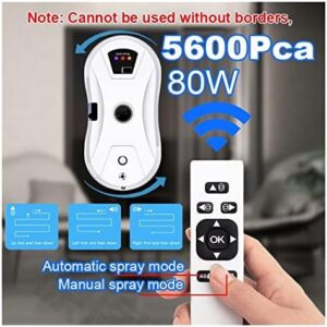 ZGYOZMNG Smart Glass Cleaning Robot Vacuum Cleaner for Windows and Tiles