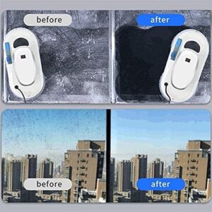 ZGYOZMNG Smart Window Glass Robot Vacuum Cleaner on a glass surface