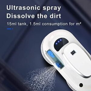ZGYOZMNG Smart Window Glass Robot Vacuum Cleaner on a glass surface