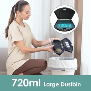 KOZVIX W6+ Robot Vacuum Cleaner, showcasing powerful suction and self-charging capabilities