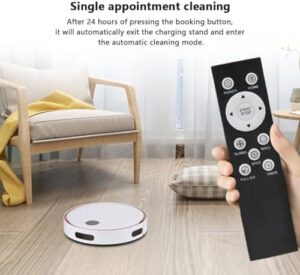 JCAKES Intelligent Sweeping Robot, home cleaning robot, vacuum and mop in one