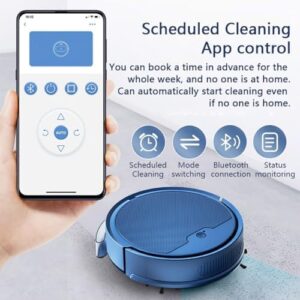 JCAKES Home Robot Vacuum Cleaner with Sweeping and Mopping Function