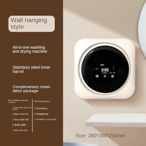 Qiang 3.5L Automatic Mini Washing Machine for Apartments and Tiny Spaces