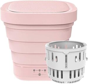 Portable Folding Clothes Washing Machine – Compact and Foldable Mini Washer and Dryer for Efficient Laundry