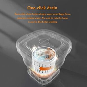 Portable Folding Clothes Washing Machine – Compact and Foldable Mini Washer and Dryer for Efficient Laundry