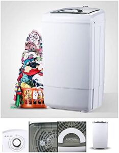 Washing Machines 2-in-1 Portable Washing Machine Washer and Spin Dryer with Timing Function and Energy-saving Features
