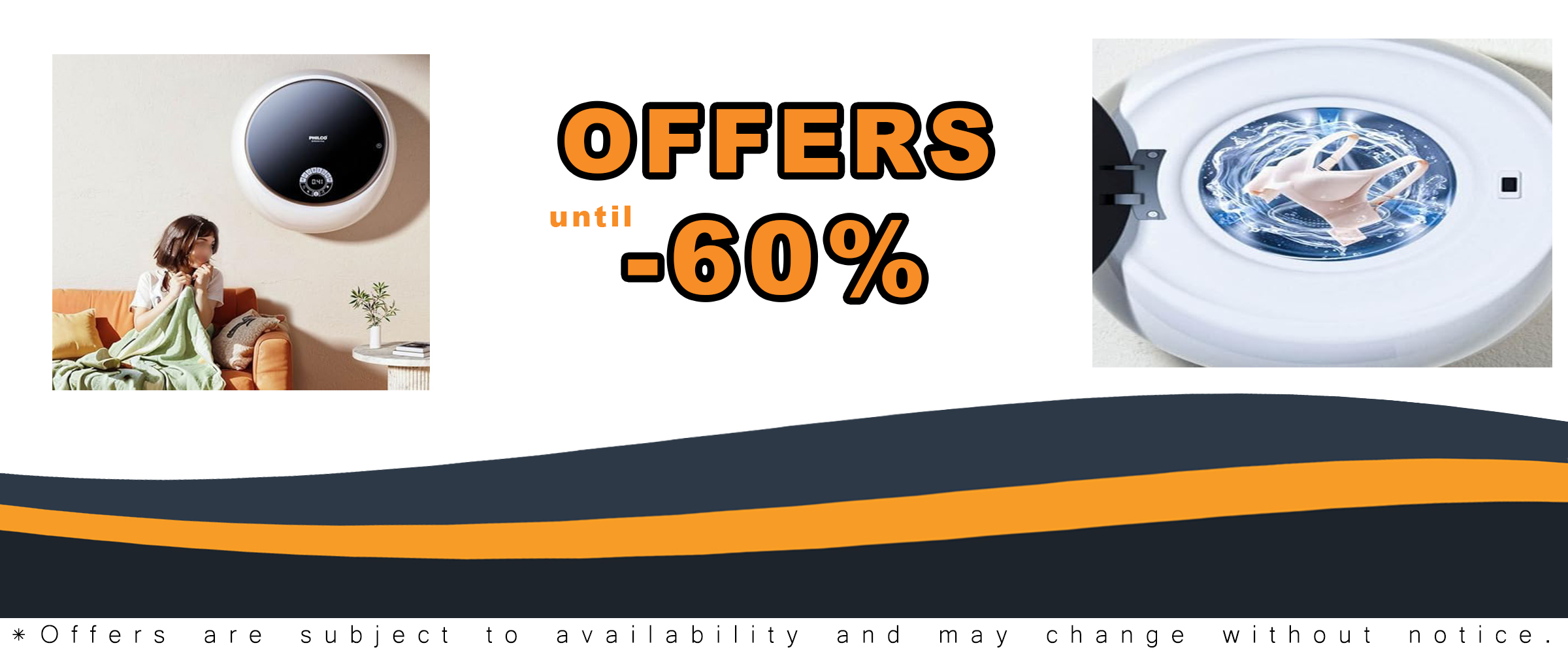 Mini fully automatic washing machine, wall-mounted design, compact and smart laundry solution