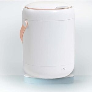 Washing Machine 2.8L Small Mini Washing Machine in White with Blue Light 