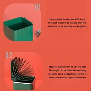 Washing Machine Small Size 4.5L Compact Ultrasonic Turbines Rotating Washer in Green - Energy Saving Design