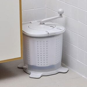 Gavigain Portable Manual Clothes Washer with Spin Dryer, Mini Washing Machine, Compact Design, Underwear Laundry Washer