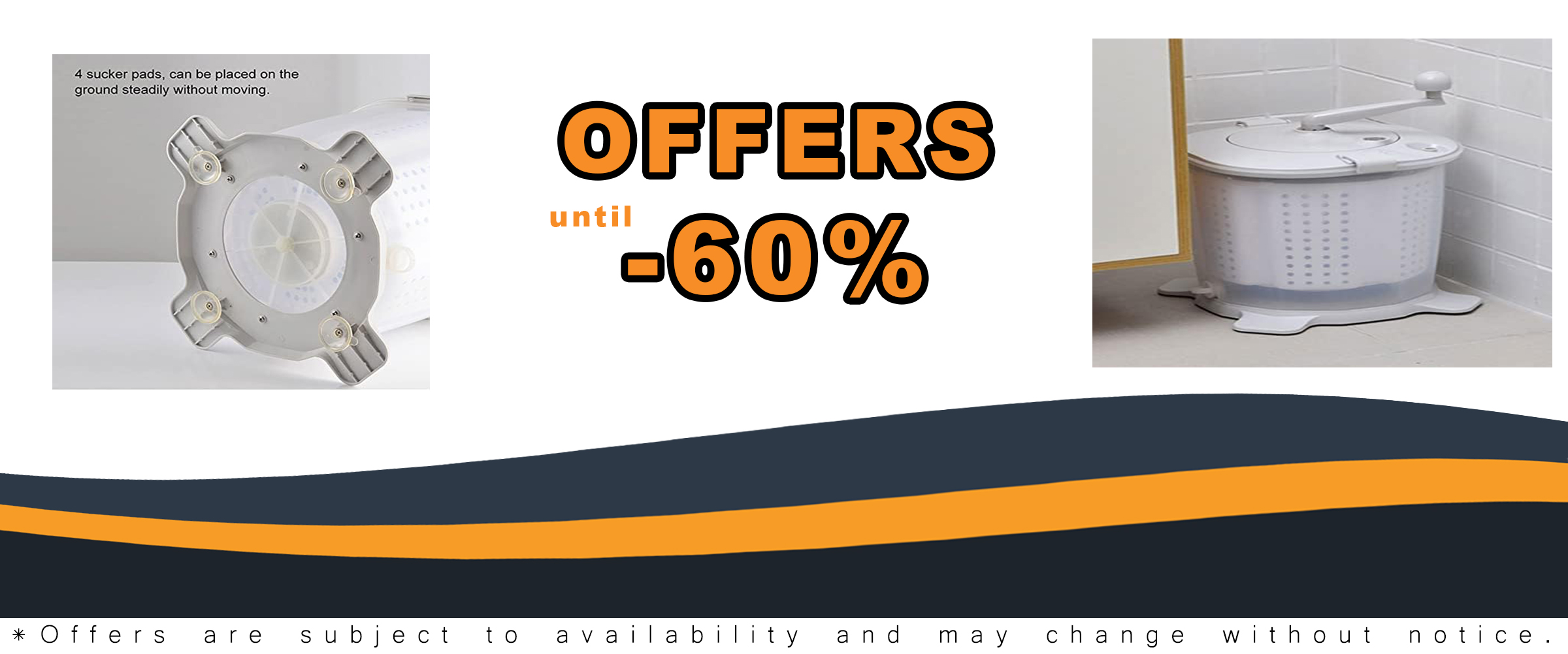 Gavigain Portable Manual Clothes Washer with Spin Dryer, Mini Washing Machine, Compact Design, Underwear Laundry Washer