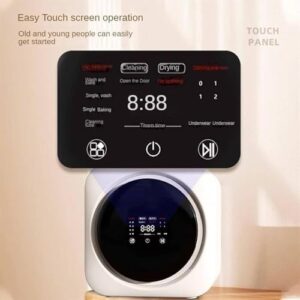 Portable Washing Machine for Dormitories and Travel – Compact and Automatic Front Drum Washer