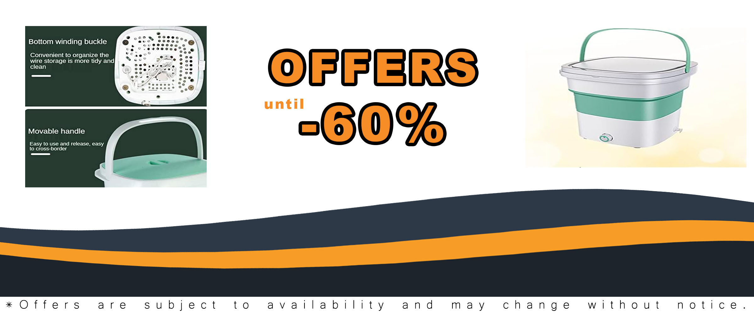 PanHuiWen Folding Portable Washing Machine 1.8kg - Ideal for Travel, Dorms, and Apartments