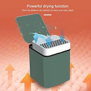 PanHuiWen Mini Portable Turbo Washing Machine for Small Items