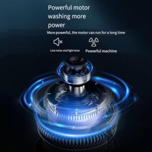 Shoe Washing Machine Semi-Automatic Shoes Washer for Home Drain Dehydration Dump Drying Shoes Laundry Integrated Machine,White