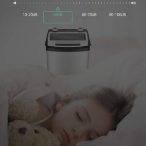 XNZJHPP 6.5KG Turbine Washing Machine and Spin Dryer 2-in-1 Laundry Cleaning Machine for Home, Travel, and Camping with Blue Light Antibacterial Function