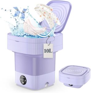Compact and efficient portable washing machine for small homes, apartments, and RVs
