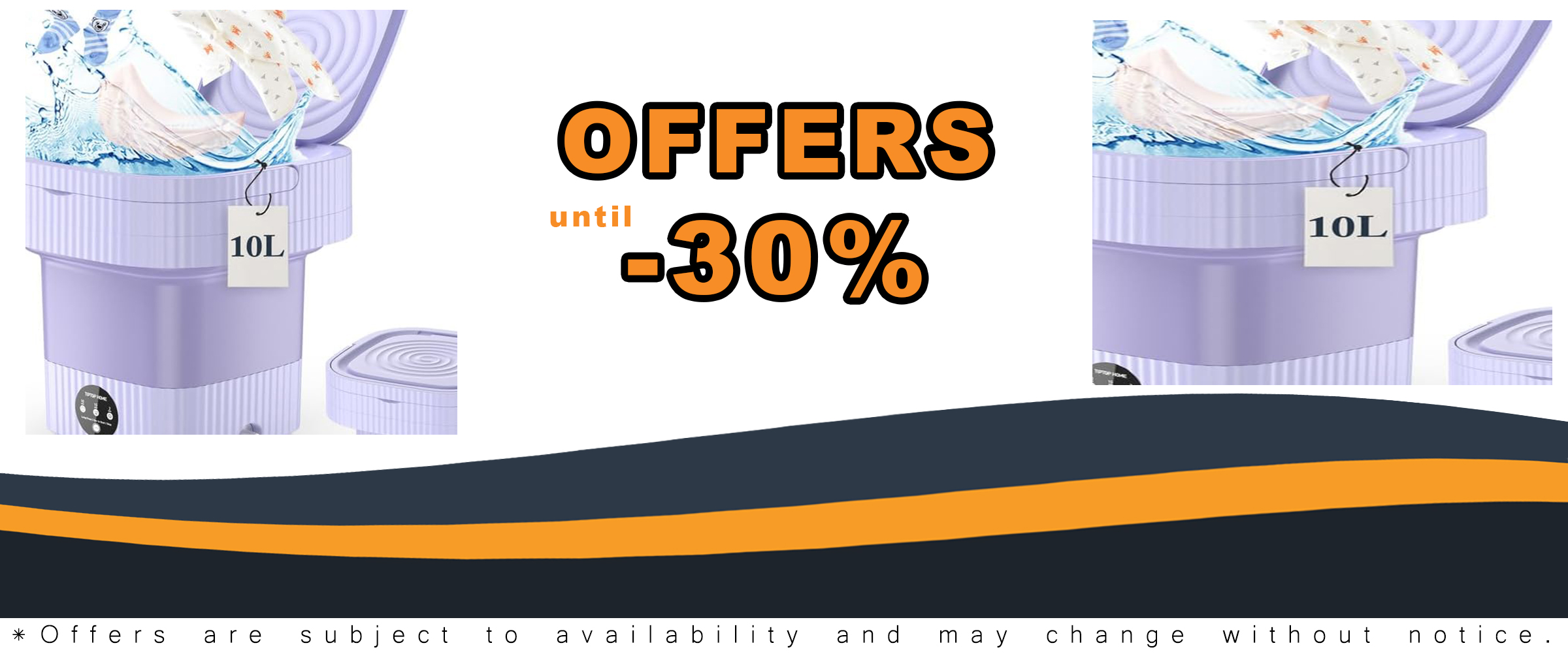 Compact and efficient portable washing machine for small homes, apartments, and RVs