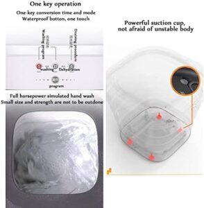 ADITAM Portable Folding Clothes Washing Machine, mini foldable washer and dryer for energy-saving home and travel use
