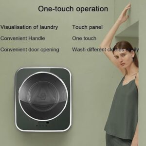 Mini Automatic Washing Machine, wall-mounted compact design with intelligent roller washing and drying features
