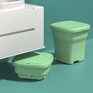 AVSMGP Portable 13L Folding Clothes Washing Machine with Collapsible Design