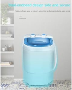 Portable Large-Capacity Semi-Automatic Mini Washing Machine, compact design with timing function ideal for home and dorm use