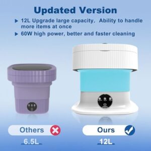 Portable Washing Machine – 13L Capacity and Foldable Design