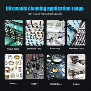 Kaufpart Ultrasonic Cleaner PS‑60A with digital display and heating function for effective cleaning