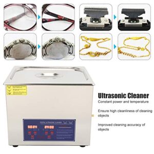 Kaufpart Ultrasonic Cleaner PS‑60A with digital display and heating function for effective cleaning