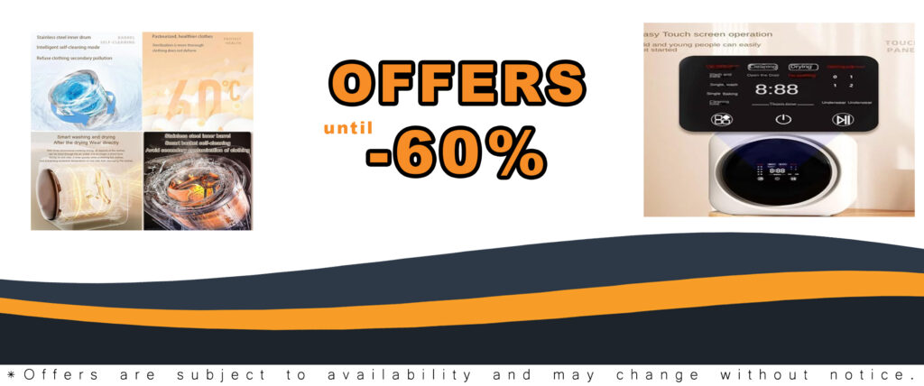 LYFDPN 170W Full-Automatic Tumble Laundry Dryer, compact and space-saving wall-hanging design with low noise operation
