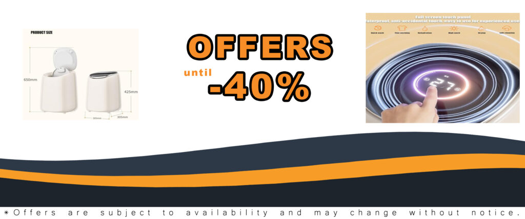 Mini Automatic Washing Machine with 6 Modes and High-Temperature Sterilization