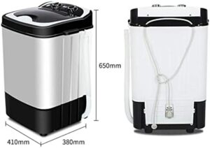 2-In-1 Portable Washing Machine Washer and Spin Dryer for apartments, dorms, and camping trips