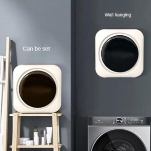 Compact, space-saving washing machine with intelligent roller technology and wall-mountable design for efficient washing and drying.
