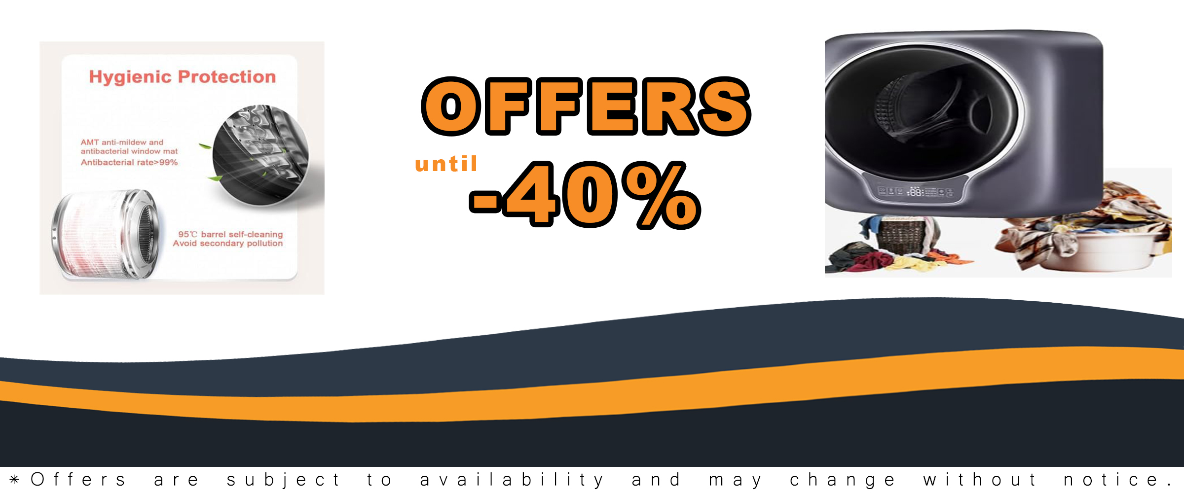 ZUMAHA Mini Washing Machine 3kg, wall-mounted design for space-saving, with automatic washing and spin dryer functions