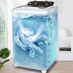 Portable Single-Tub Washing Machine with Drain Basket, 7 Kg Capacity, 400W Power – Ideal for Apartments, Dorms, and Camping