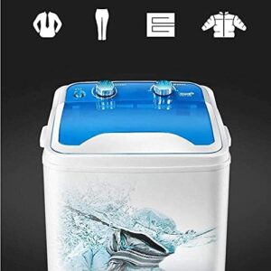 AMAZOM Portable Single-Tub Washing Machine with 7 Kg Capacity, Compact and Powerful for Apartments and Camping