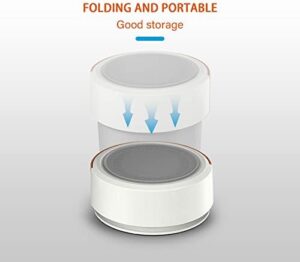 BAOSHIDAER Folding Mini Washing Machine with Ultrasonic Cleaning and Ozone Sterilization