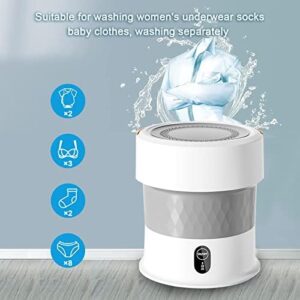 PanHuiWen 13L Mini Portable Turbo Electric Washing Machine with Ozone Sterilization