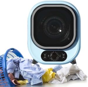 XNXYSMKJ Mini Drum Dryer, small and efficient drying machine for apartments and homes